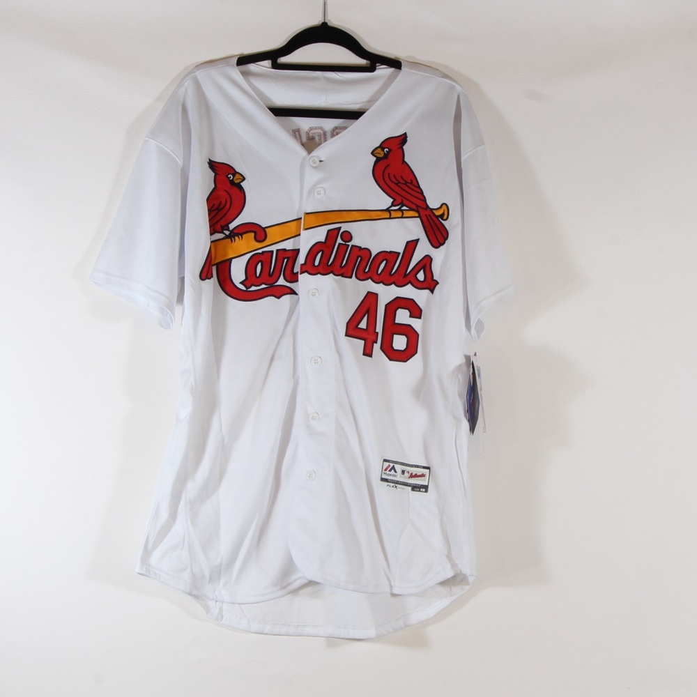Majestic Flexbase Men's St. Louis Cardinals White Paul Goldschmidt Jersey